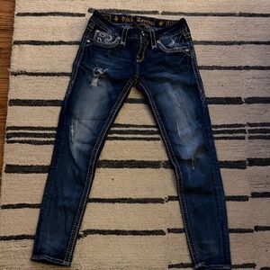 Rock Revival Women's Dark Blue Skinny Jeans